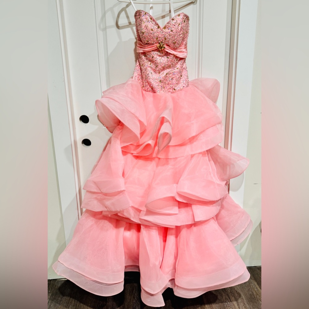 Morgeez Formal gown, Candy pink, size 4